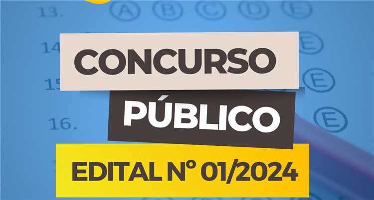 1ª CONVOCAÇÃO CONCURSO PÚBLICO EDITAL Nº 001/2024